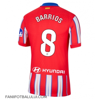 Atletico Madrid Pablo Barrios #8 Tricou Fotbal Replică 2024-25 Barbati Acasa